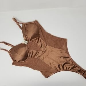 Bozzolo Brown Bodysuit